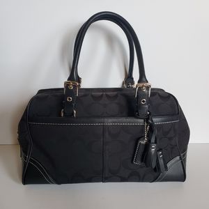 SOLD!!!!!Black Dr.s bag shape Coach purse